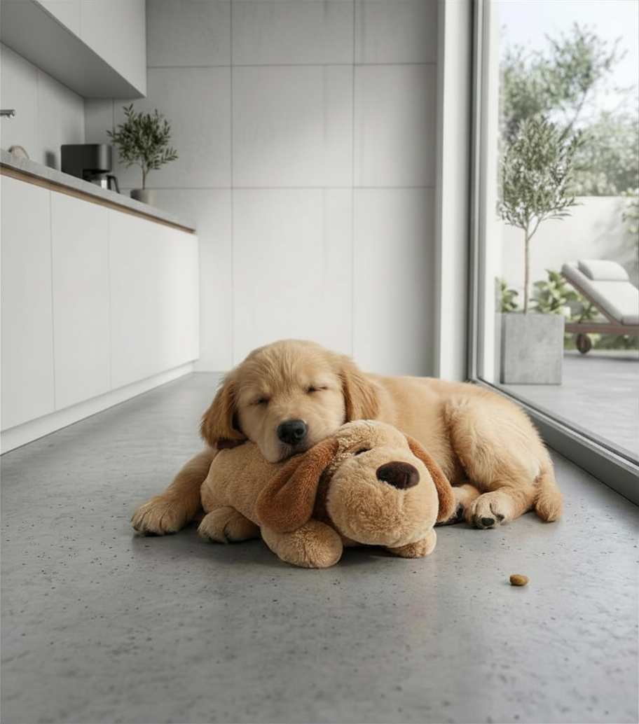 Calming Heartbeat Dog Toy (Anxiety Relief Plush)