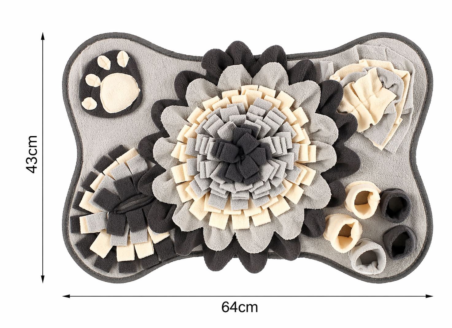 Dog Snuffle Mat for Anxiety Relief & Slow Feeding
