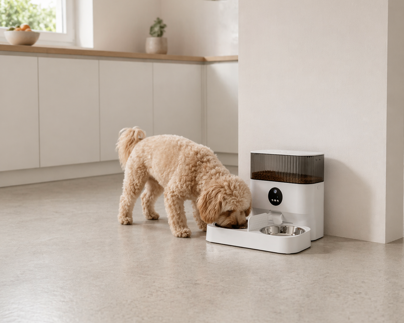 Smart Pet Feeder with Camera & App Control | Automatic Feeding for Cats & Dogs