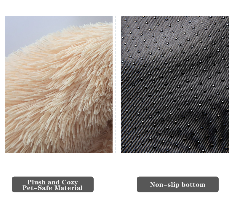 Calming Anti-Anxiety Pet Bed for Dogs & Cats