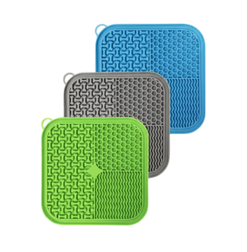 Dog Lick Mat for Anxiety Relief & Slow Feeding
